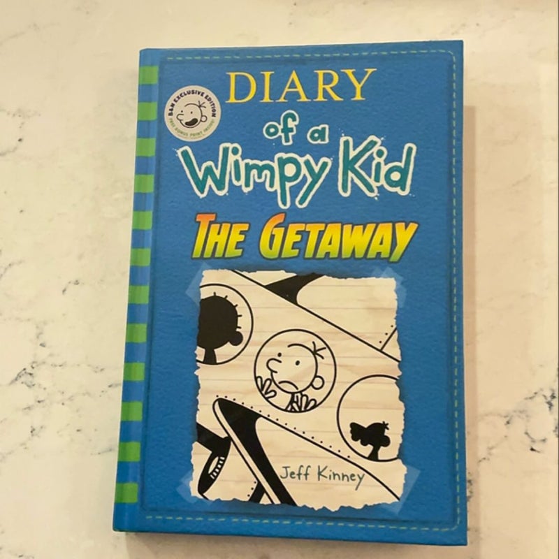 The Getaway (Diary of a Wimpy Kid Book 12) (Exclusive B&N Edition)