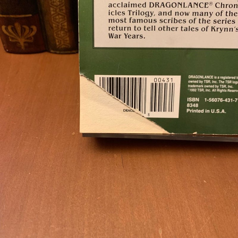 DragonLance: The War of the Lance, Tales 4, First Edition First Printing
