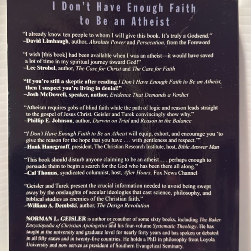 I Don't Have Enough Faith to Be an Atheist