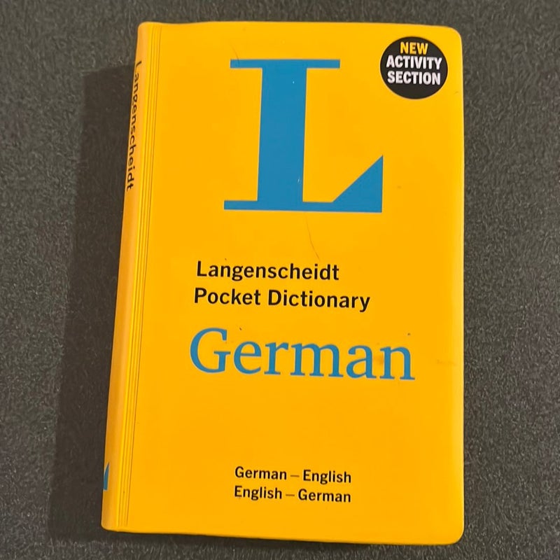 Langenscheidt Pocket Dictionary German