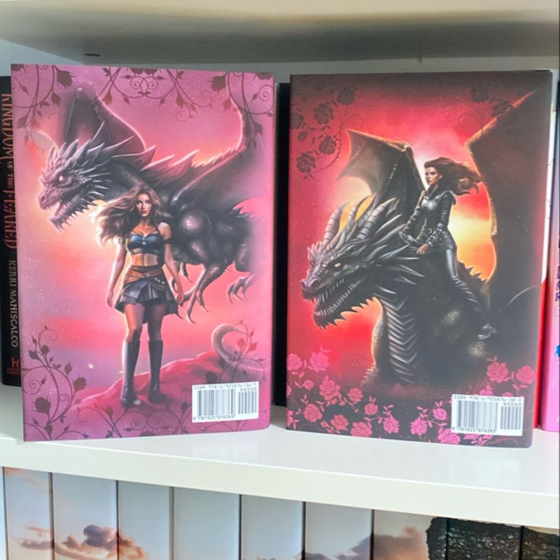 Gilded Wings & Crimson Skies (Hand Signed)