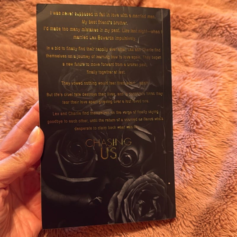 Chasing Us (special edition, signed-personalized, foil edges)