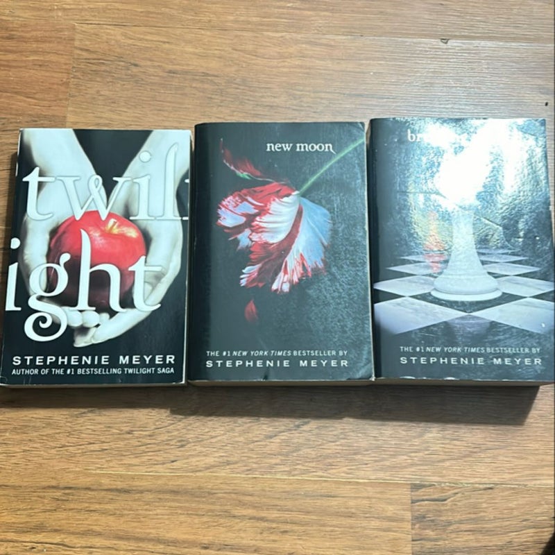 Twilight(three books)