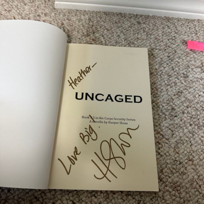 Uncaged (Signed Copy!) 