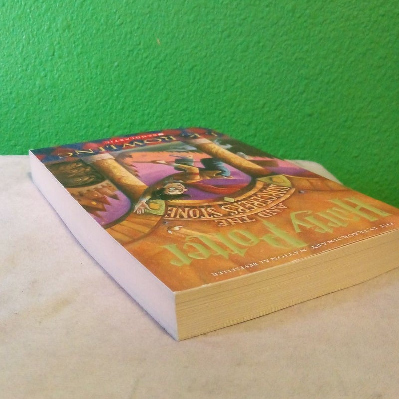First Scholastic Trade Paperback Printing - Harry Potter and the Sorcerer's Stone