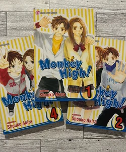 Monkey High!, Vol. 1, 2 & 4