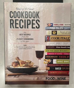 Food and Wine Best of the Best Cookbook Recipes