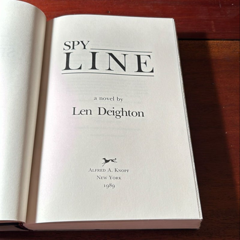 Spy Line (1989 1st Am Ed)