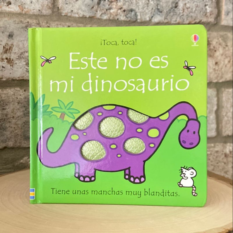 Este no es mi dinosaurio