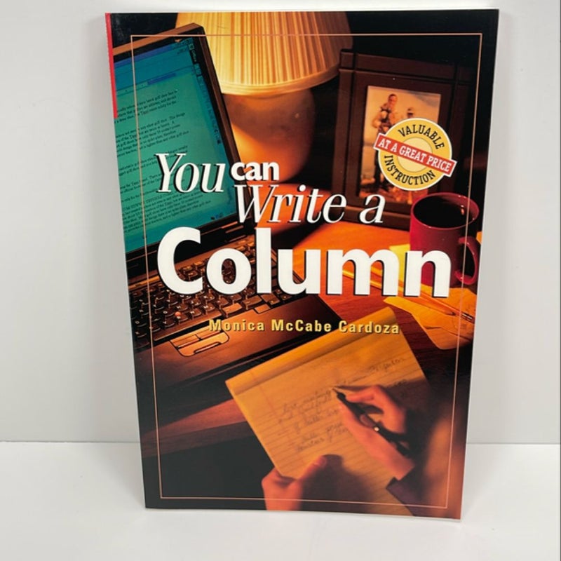You Can Write A Column 
