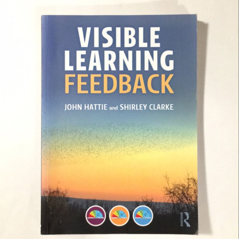 Visible Learning: Feedback