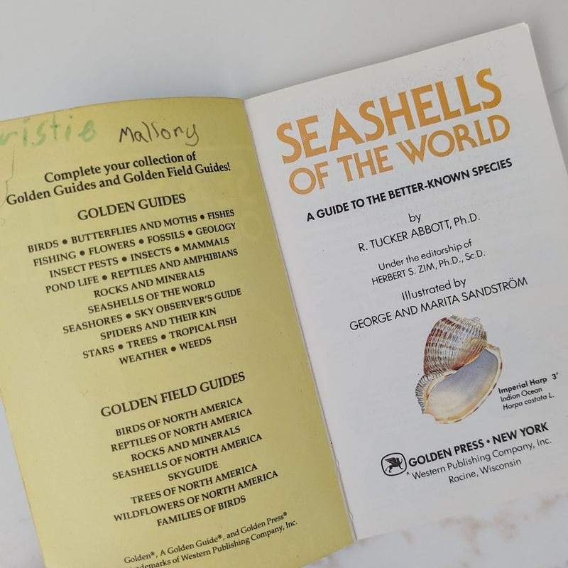 Seashells of the World (A Golden Guide)
