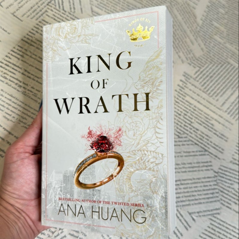 King of Wrath (Piatkus UK foiled cover)