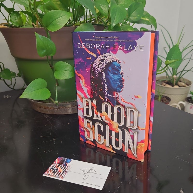 Blood Scion (includes Book Plate)