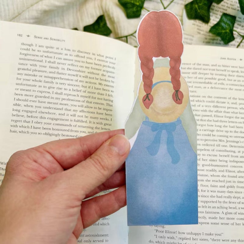 Anne of Green Gables Handmade Bookmark