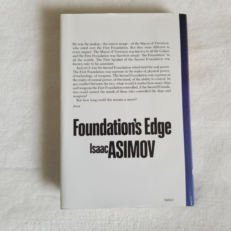 Foundation's Edge 1st edition 