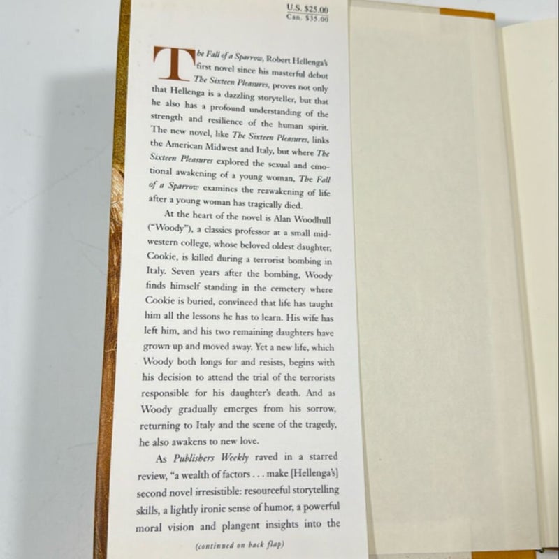 The Fall of a Sparrow 1st edition