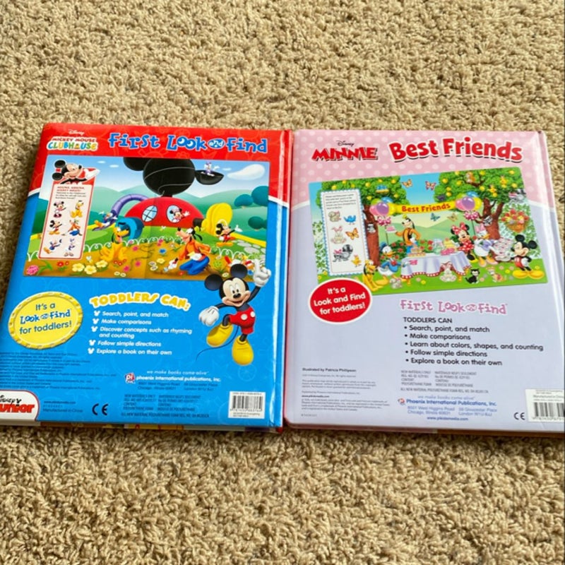 Look and Find Disney Books