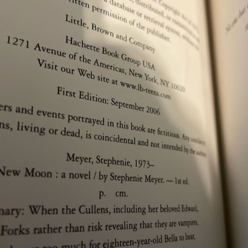 New Moon -1st edition 