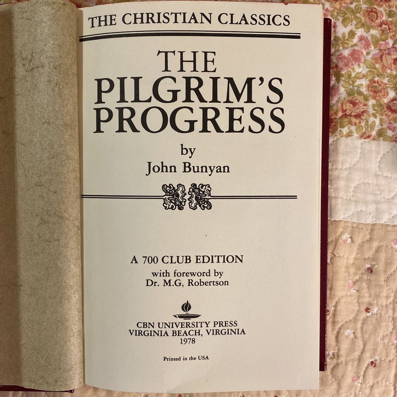 The Pilgrim’s Progress 