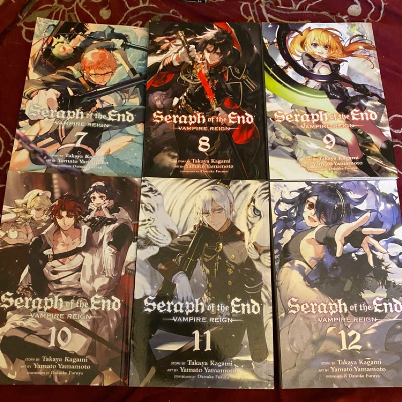 Seraph of the End manga bundle volumes 1-17
