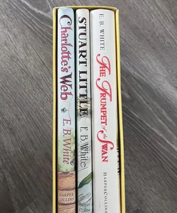 E.B. White Book Set Charlotte’s Web, Stuart Little