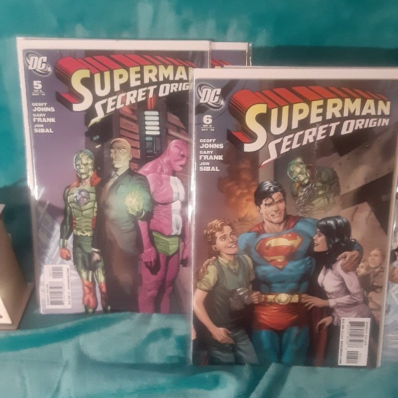 Superman Secret Origins 1,2,3,4,5,6 