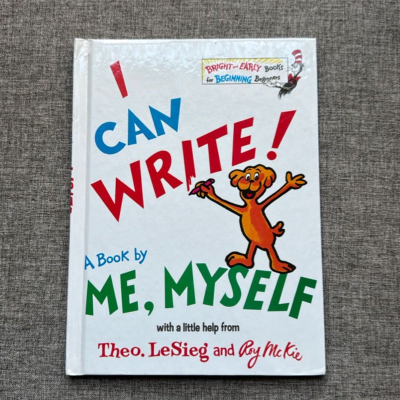 I Can Write-by Me, Myself
