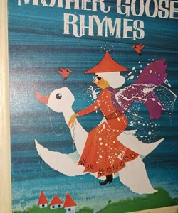 Vintage Mother Goose vumt Hardback Book