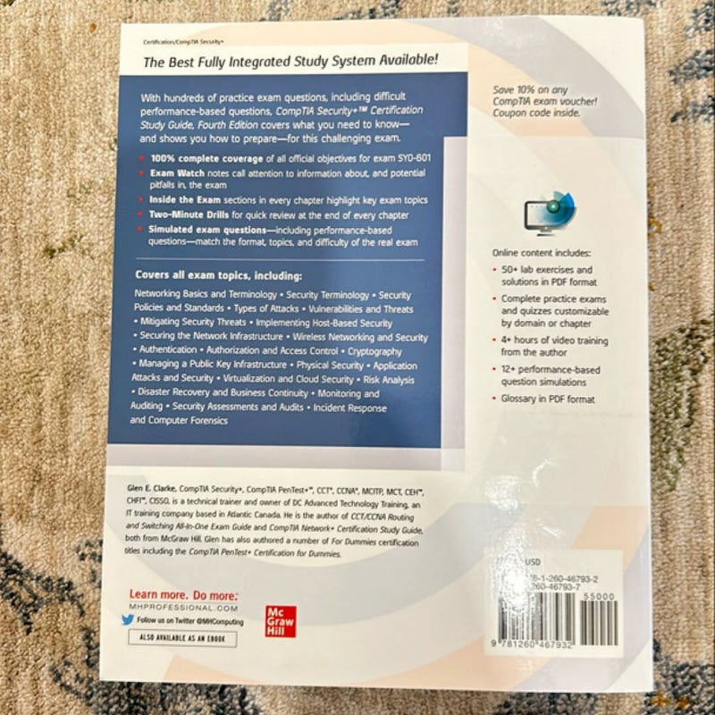 CompTIA Security+ Certification Study Guide, Fourth Edition (Exam SY0-601)