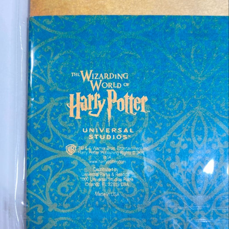 Hogwarts Parchment Paper from Universal Studios Harry Potter