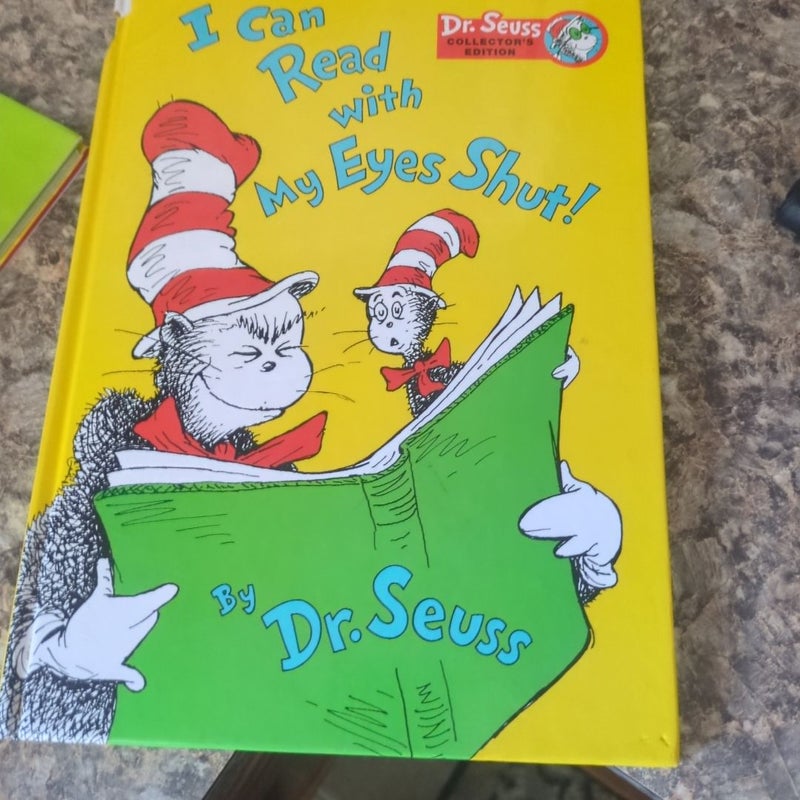 I can't read with my eyes shut