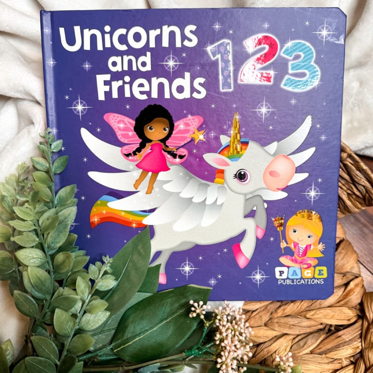 Unicorns and Friends 123 by Page Publications