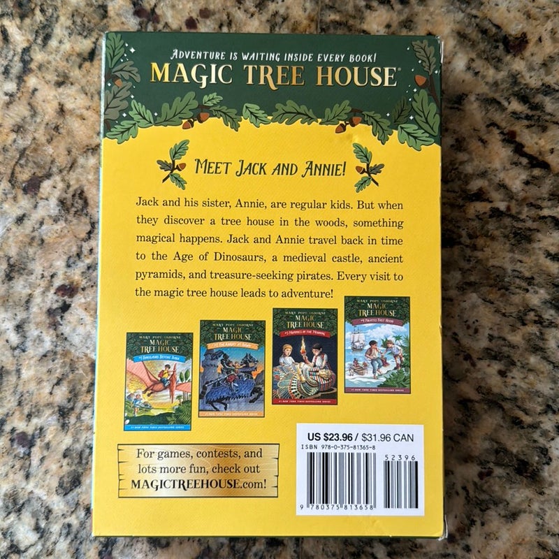 Magic Tree House Books 1-4 Boxed Set