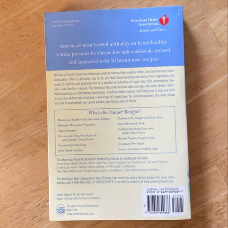 American Heart Association Low-Salt Cookbook