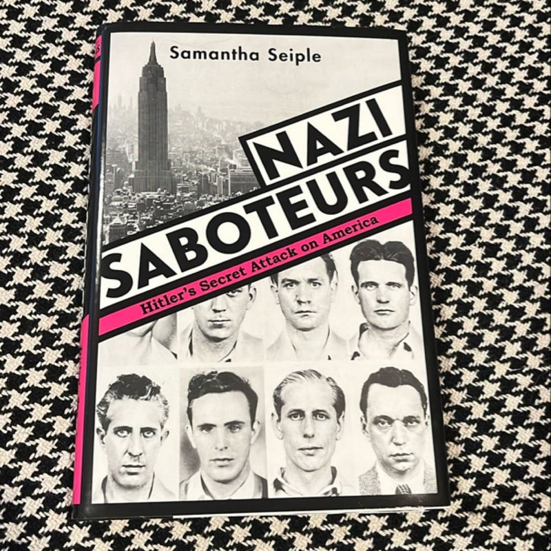 Nazi Saboteurs *like new, 1st edition