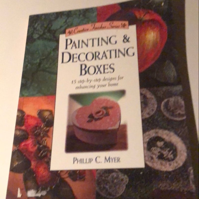 Painting and Decorating Boxes