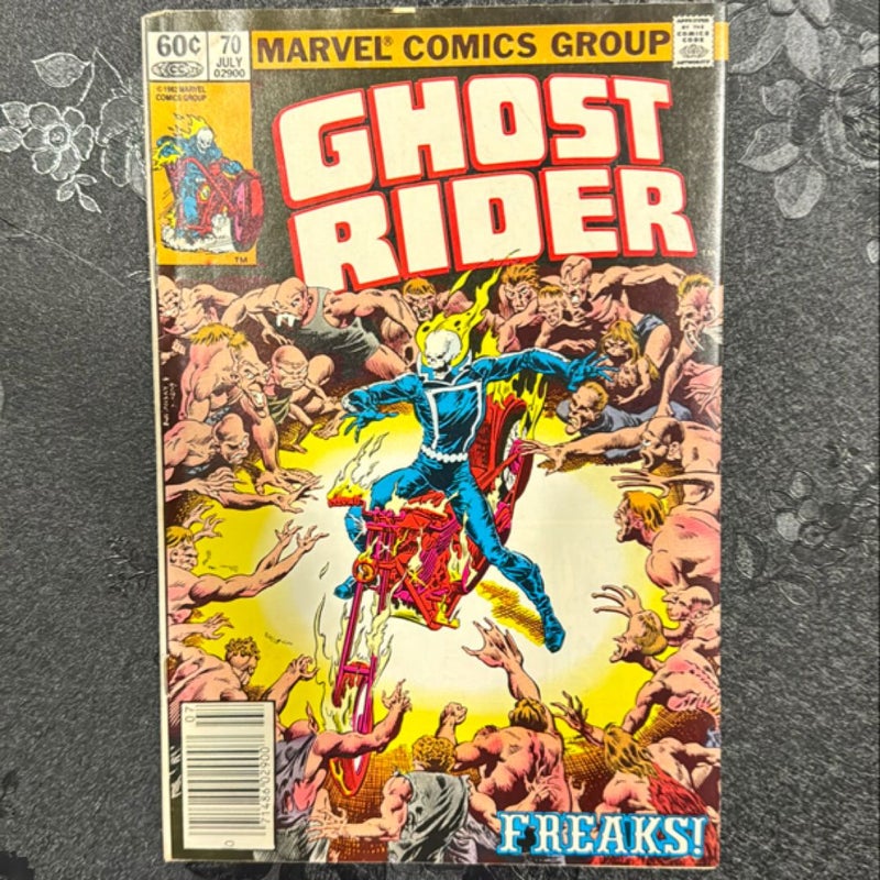 Ghost Rider # 70 July 1982 Marvel Comics