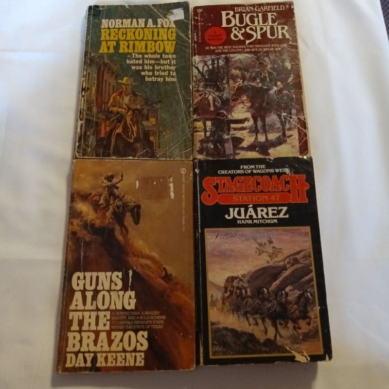 Four very old westerns