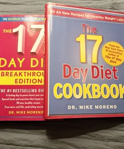 Two books - 17 Day diet and cookbook