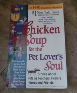 Chicken soup for the pet lover
