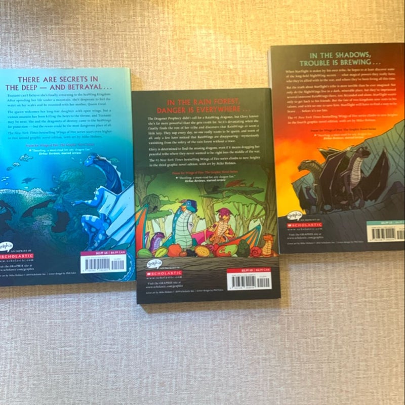 Wings of Fire Graphic Novel (books 2-4)