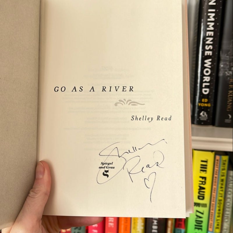 Go As a River *signed copy*