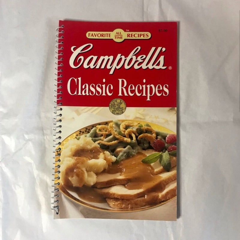 Campbell’s Favorite All Time Recipes and More Cookbook bundle of 8