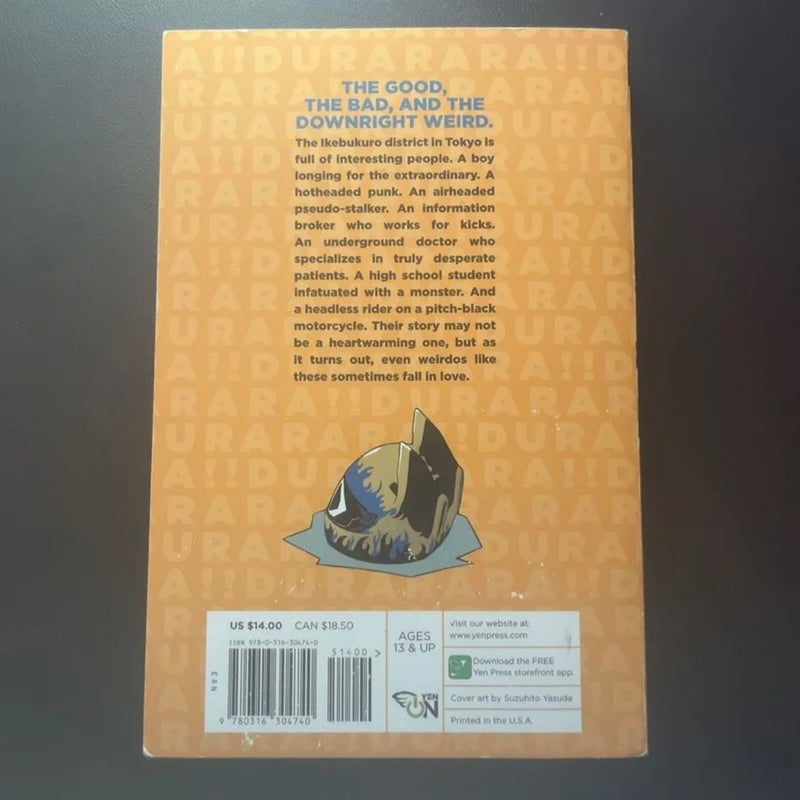 Durarara!! Light Novel Vol. 1–3 / Vol. 1, 2, 3