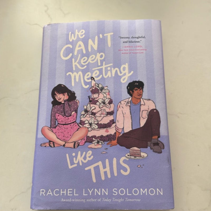 We Can't Keep Meeting Like This