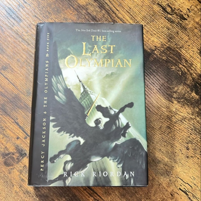 The Last Olympian ( OOP First Edition cover) 