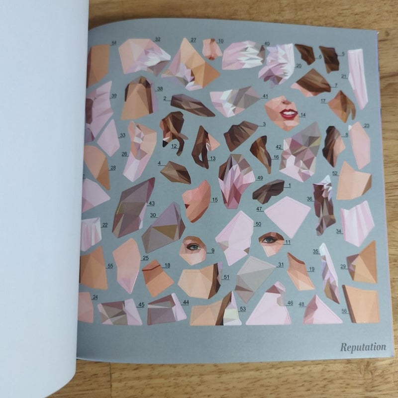 Ultimate Taylor Swift Paint by Sticker Book 100% Unofficial