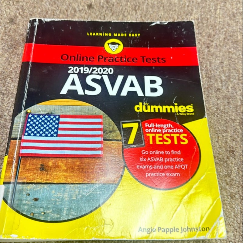 2019 / 2020 ASVAB for Dummies with Online Practice