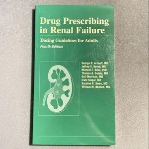 Drug Prescribing in Renal Failure